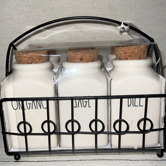 RAE DUNN SPICE JARS - Picture 2 of 2